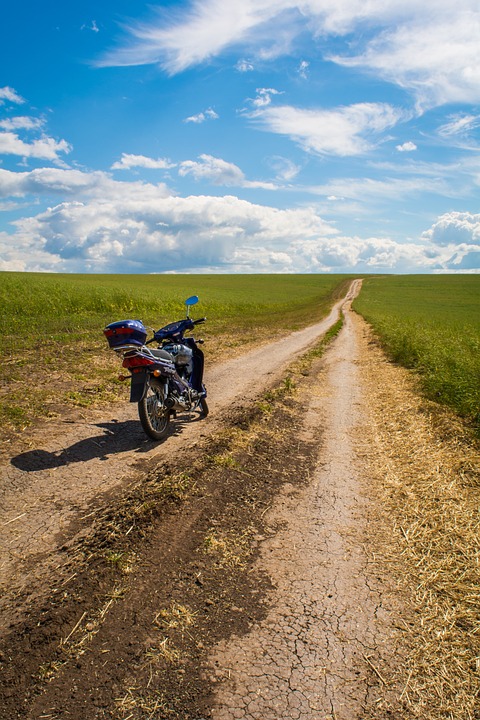 Na motorce jsem už několikrát jela.